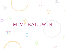 Tablet Screenshot of mimibaldwin.com